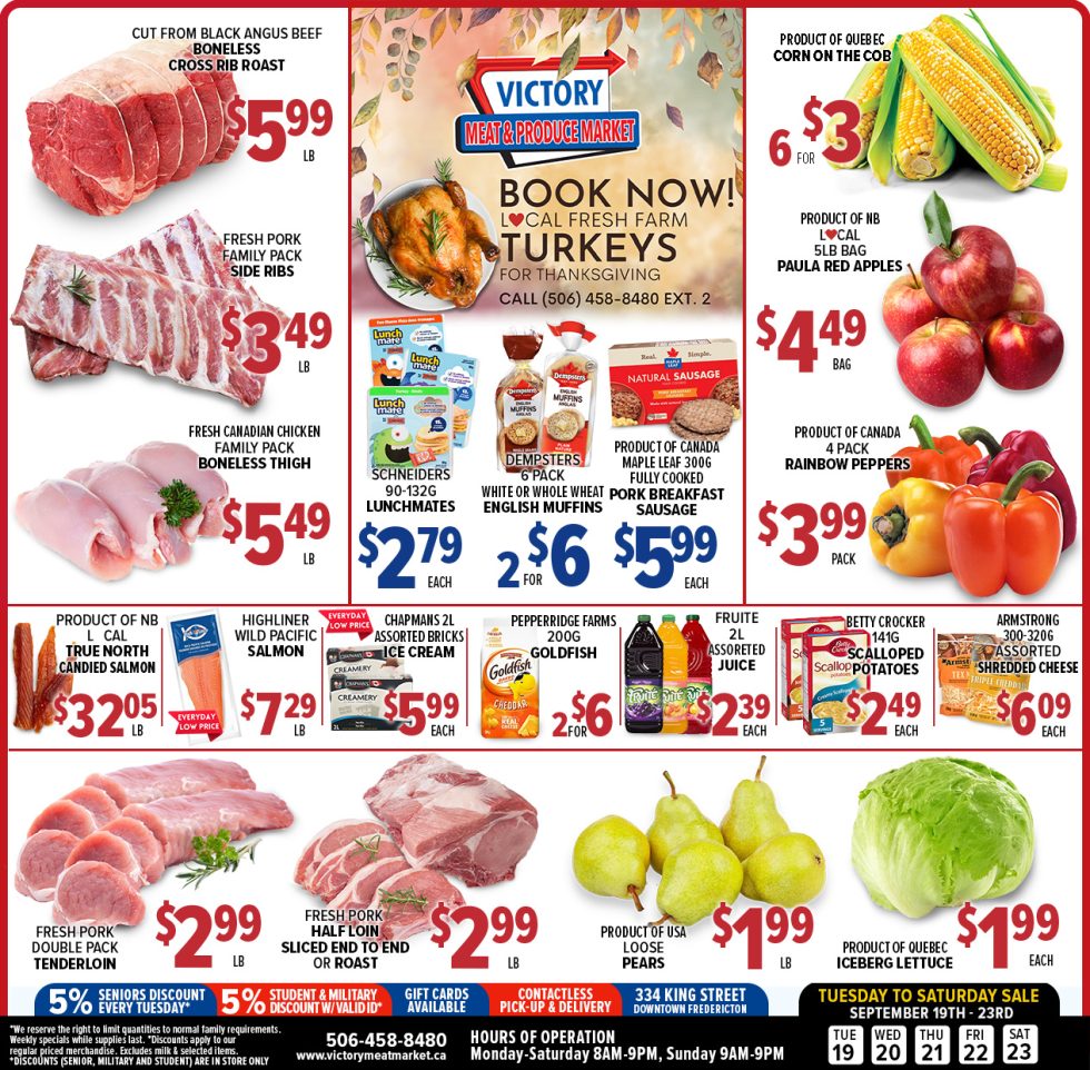 Weekly Flyer Victory Meat and Produce Market
