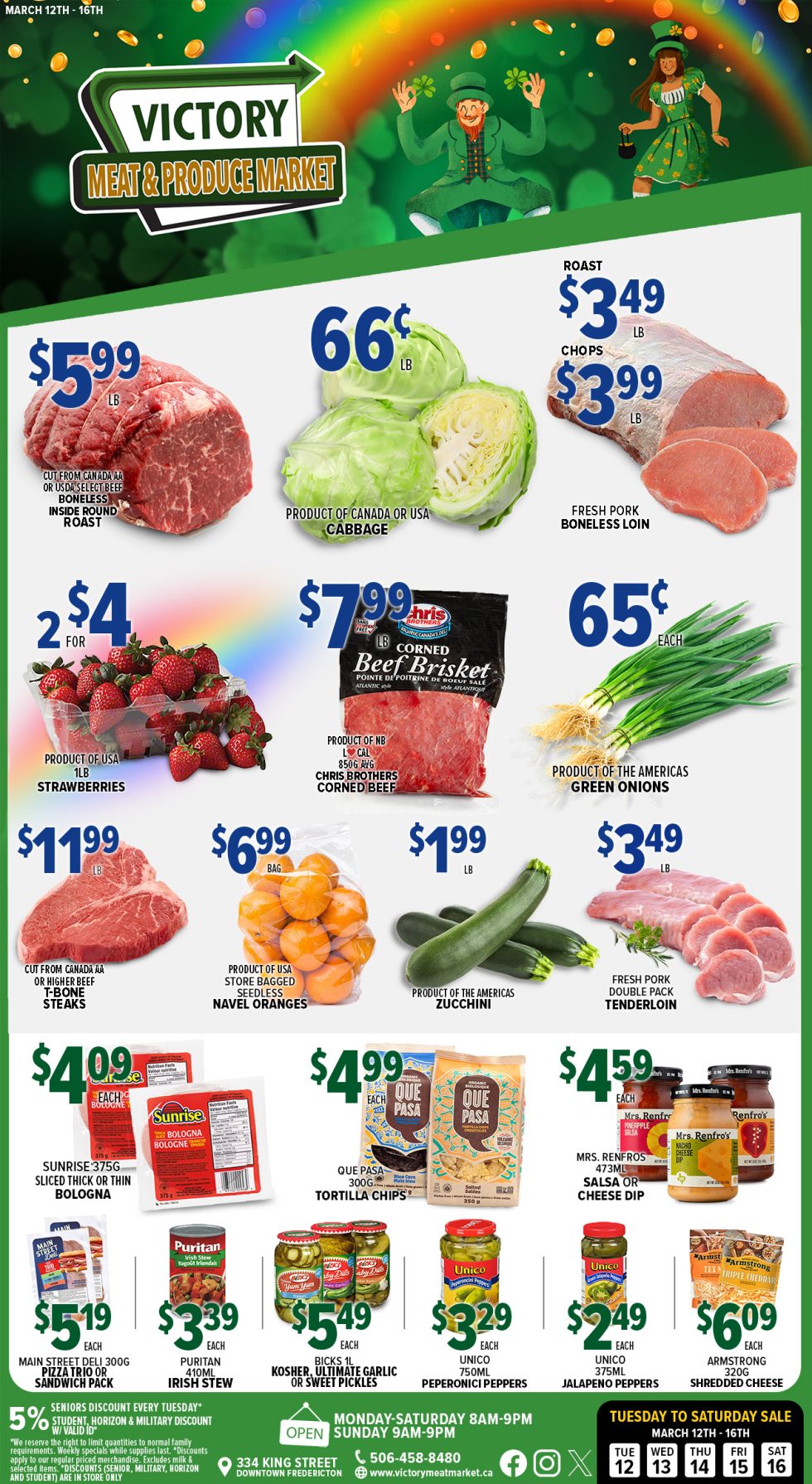 Weekly Flyer Victory Meat and Produce Market