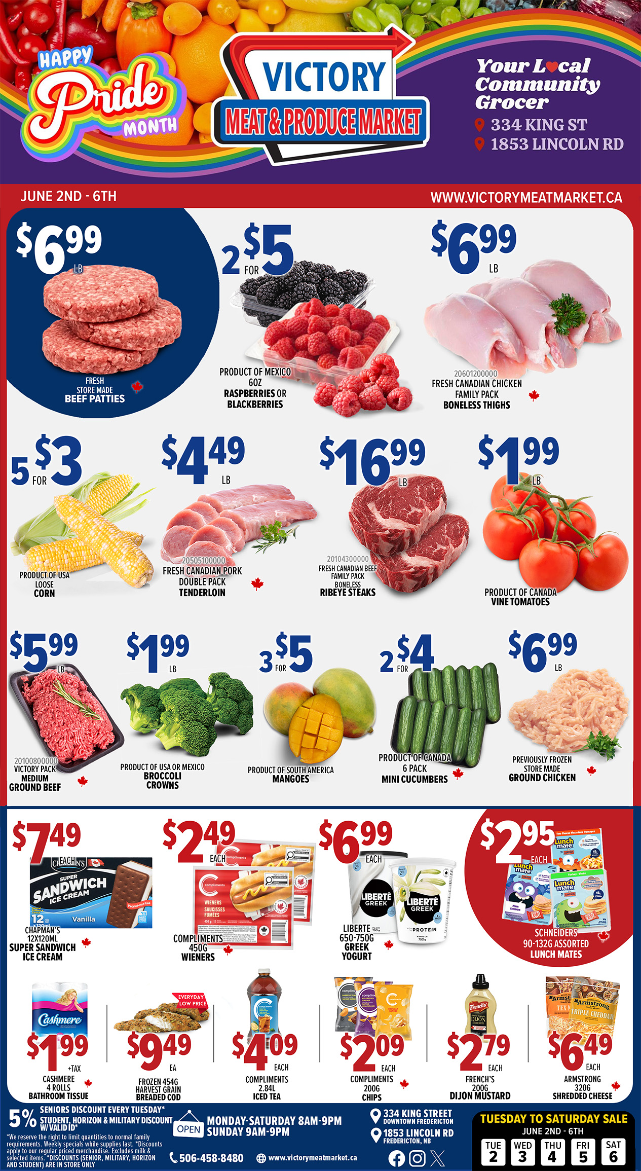 Victory Meat and Produce Market weekly flyer