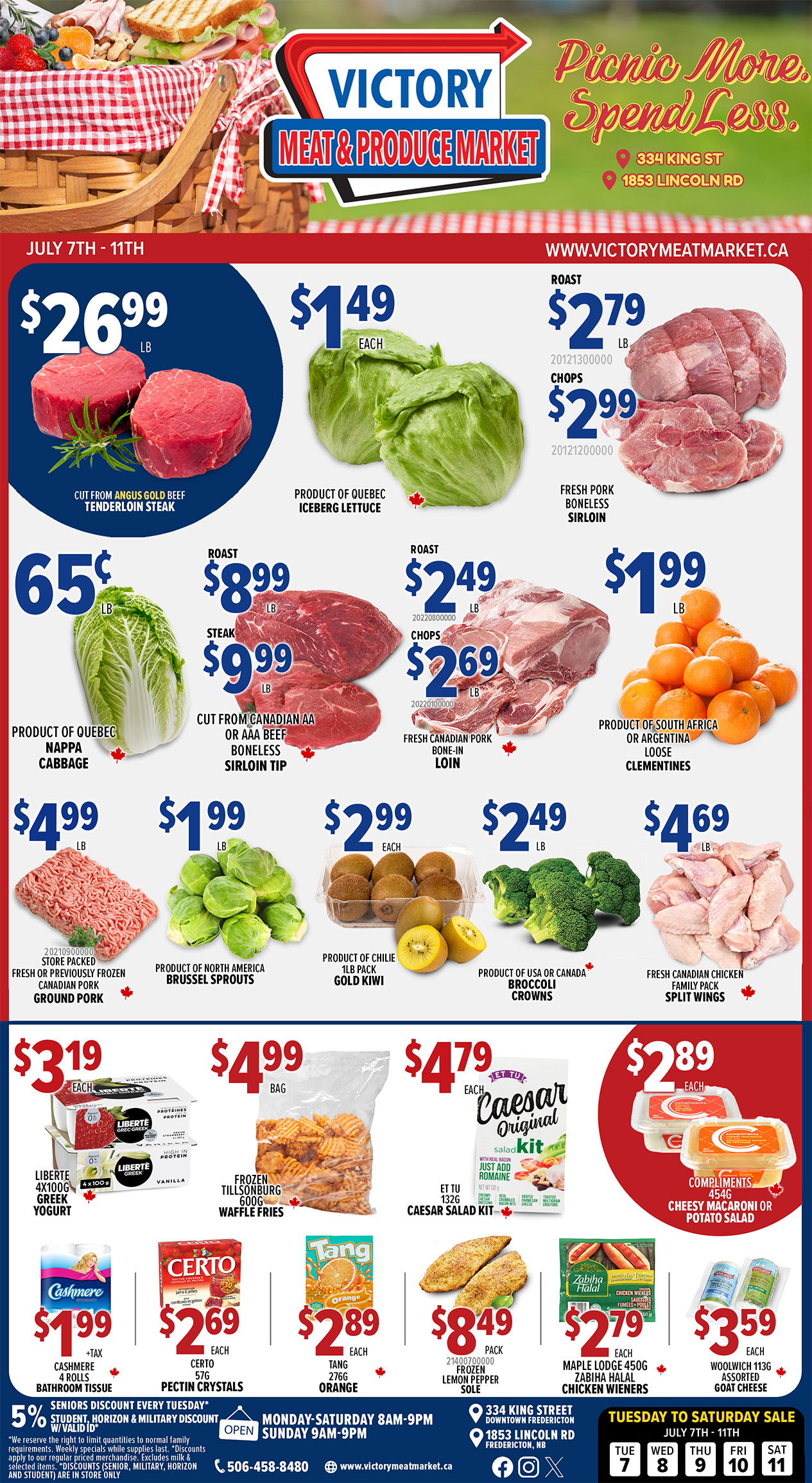Victory Meat and Produce Market weekly flyer